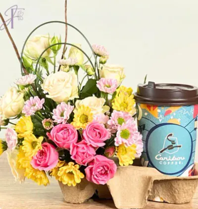 Caribou Floral Surprise – Mother's Day | مفاجأة كاريبو بالورود – يوم الأم