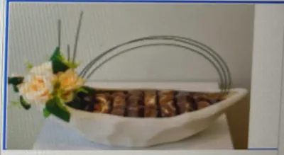 Boat Shaped Ceramic Bowl